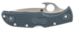 Spyderco Endela Lightweight 3.41" VG-10 Clip Point Plain FRN Blue/Gray Folding Knife — view 3