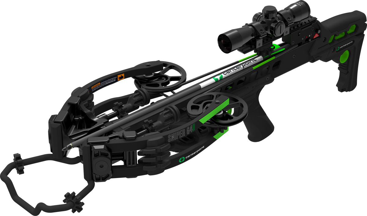 Centerpoint Sniper G4D Crossbow 27.95" 400 FPS 214 lb Draw — view 3