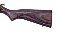 Crickett KSA2227 Youth 22 LR 16.12" 1-Rd Bolt Action Rifle - Purple Laminate Stock — view 3