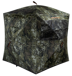 Muddy Infinity Evo 58" x 58" 3-Person Veil Canyon Grey Hunting Blind — view 3
