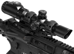 UTG ACCU-SYNC 30mm QR Picatinny Cantilever Scope Mount - High Profile - 50mm Offset — view 3