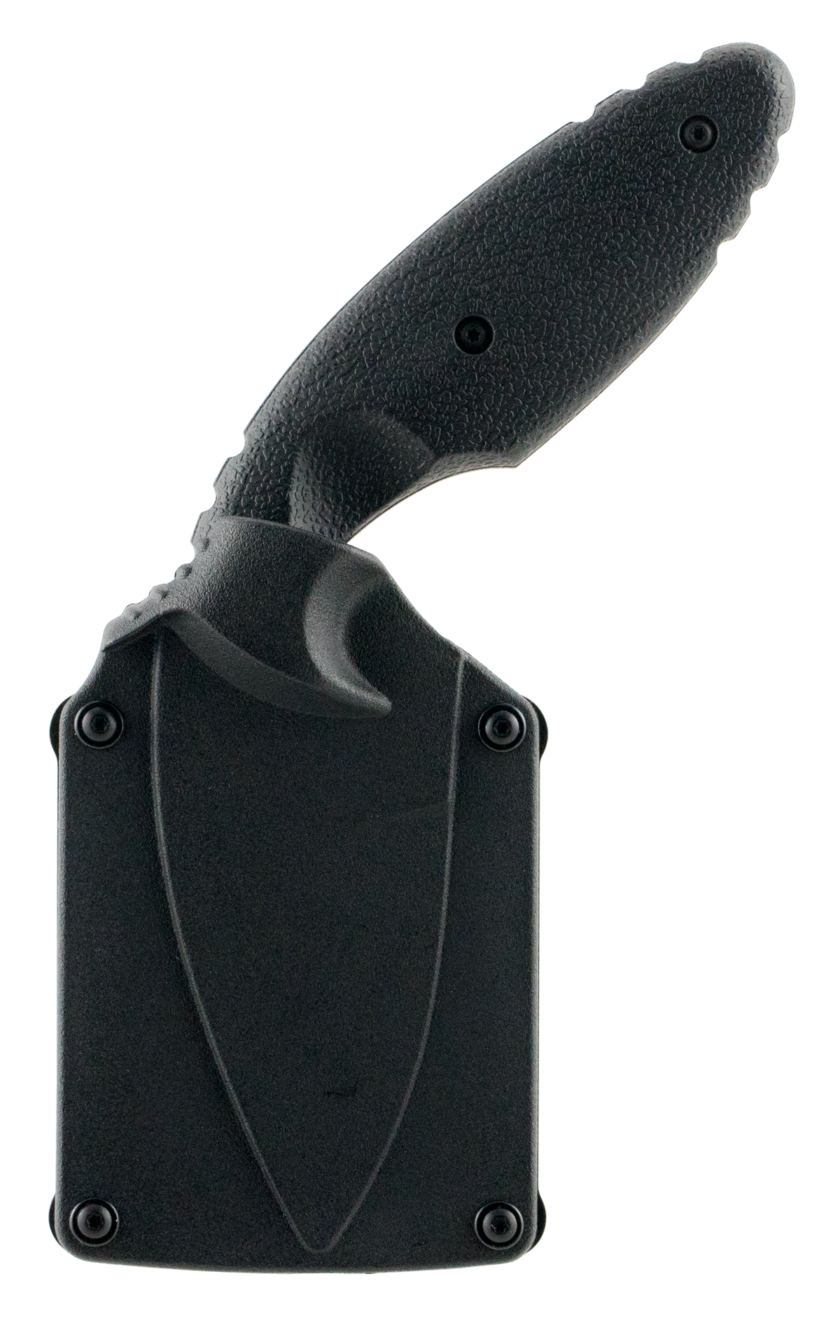 Ka-Bar 1480 TDI Law Enforcement 2.31" Fixed Blade Drop Point Plain AUS-8A Black Zytel — view 3