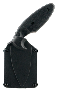 Ka-Bar 1480 TDI Law Enforcement 2.31" Fixed Blade Drop Point Plain AUS-8A Black Zytel — view 3