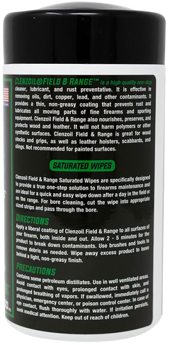 Clenzoil 2243 Field & Range Pre-Saturated Cleaning Wipes 50 Count — view 3