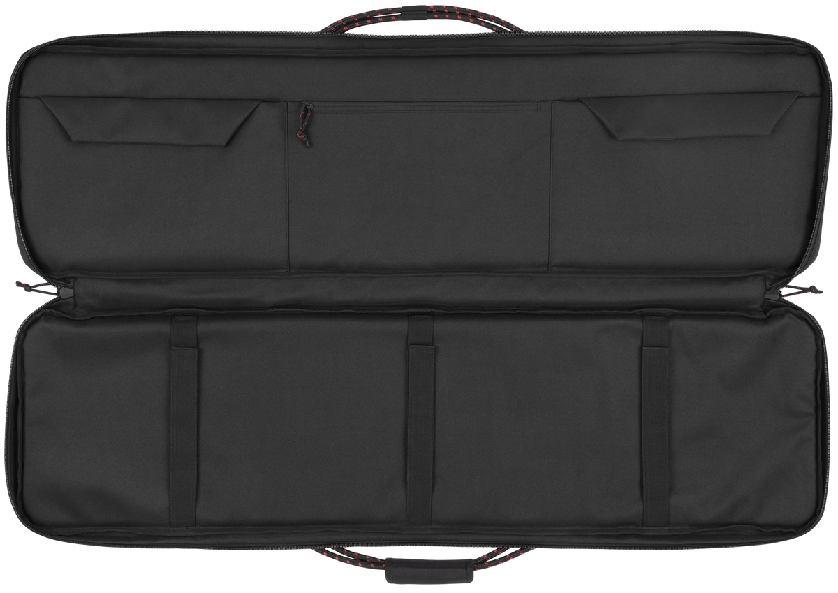 Tac Six Squad 46" Tactical Rifle Case Black 600D Polyester Lockable — view 3