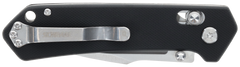 Schrade Divergent 3.06" Folding Modified Drop Point Plain Satin AUS-8A SS Blade Black G10 Handle — view 3