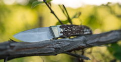 Uncle Henry PH2N Pro Hunter Next Gen Staglon Fixed 2.80" Drop Point Stainless Steel Blade — view 3