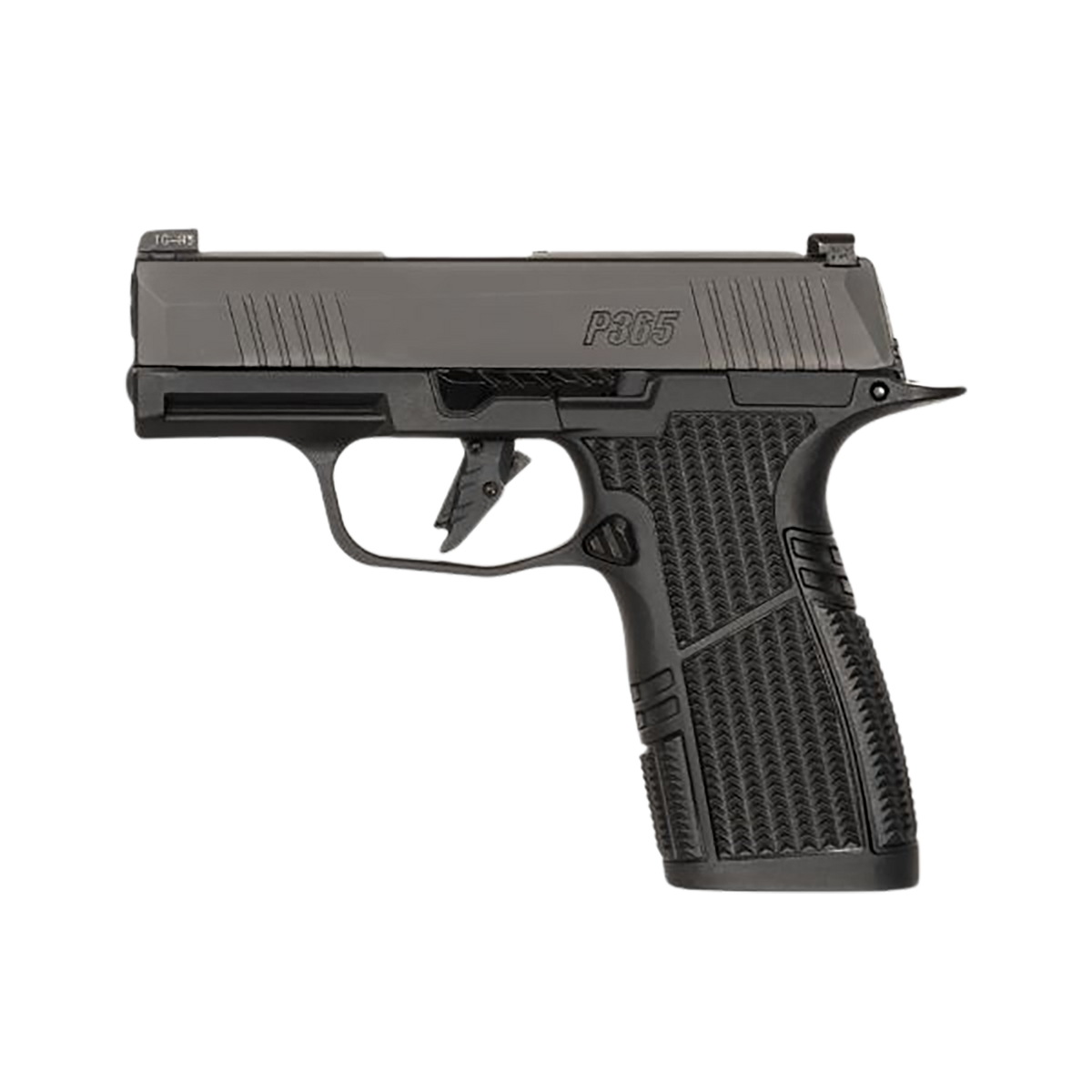 Tyrant CNC Sig Sauer P365 X-Macro Snub Nose Grip Module - Black — view 3