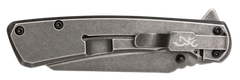 Browning Branded Rock EDC 3" Folding Wharncliffe Plain Black Stonewashed FDE G10 — view 3