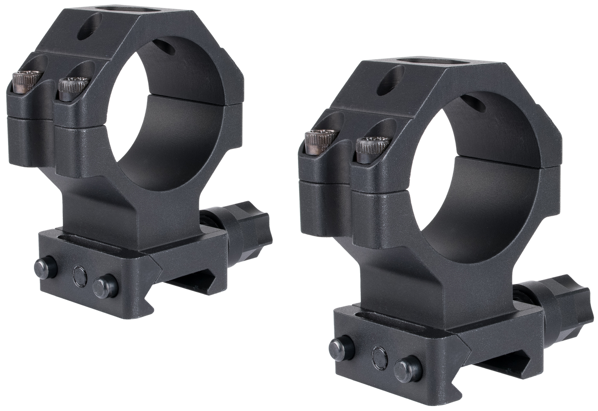 Trijicon Scope Rings w/ Q-LOC Technology 34mm Extra High Matte Black Aluminum - Picatinny — view 3