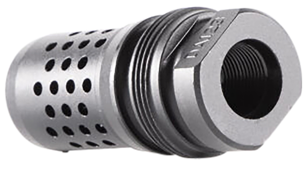Dead Air DA139 Xeno M14x1RH 4140 HT Steel Black Nitride Muzzle Brake — view 3