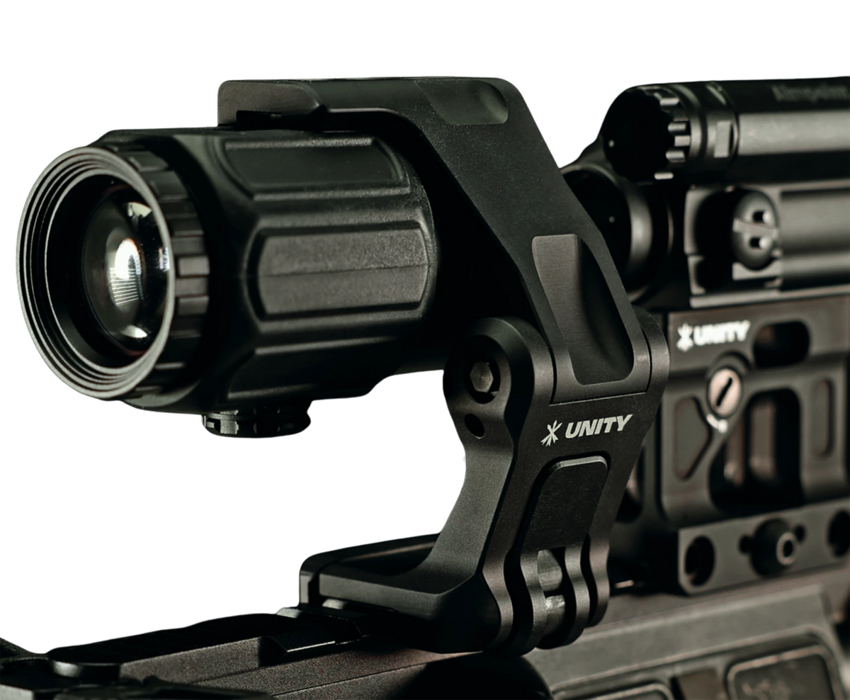 Unity Tactical FAST FTC Omni 2.26" Black 7075-T6 Aluminum Magnifier Mount — view 3