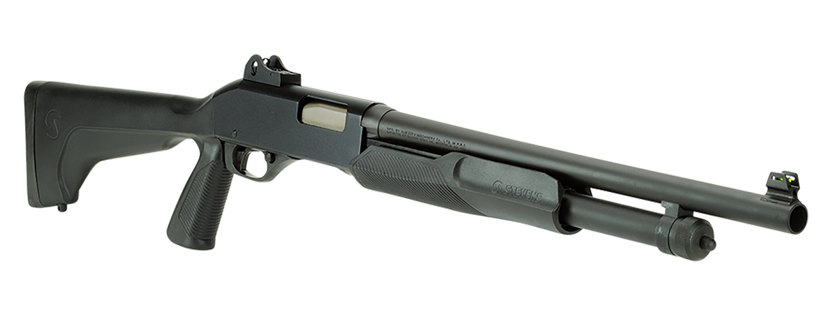 Stevens 320 Security 20 Gauge 18.50" 5+1 3" Pump Shotgun - Pistol Grip, Ghost Ring Sight — view 3
