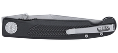 Columbia River Fidus 3.22" Folding Clip Point Plain 12C27 Stonewash Black GRN Handle — view 3