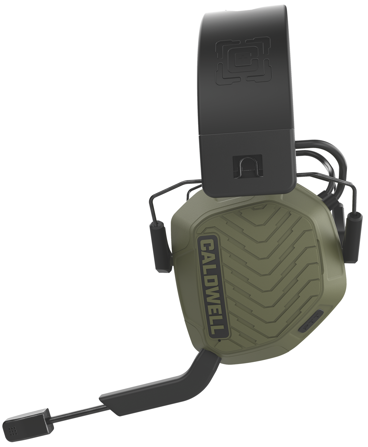 Caldwell E-Max PRO BT Over the Head Black Bluetooth Electronic Ear Muffs — view 3