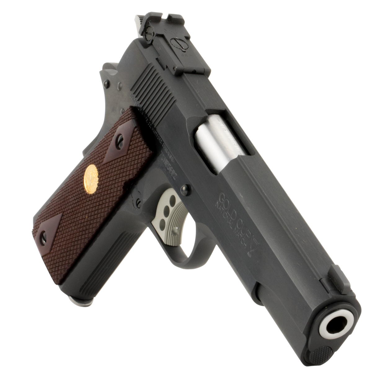 Colt Mfg Gold Cup National Match 9mm Luger 5" 9+1 SAO Pistol — view 3