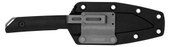 Kershaw Mini Iridium 1051 3.1" Fixed Blade Reverse Tanto Plain D2 Black Micarta — view 3