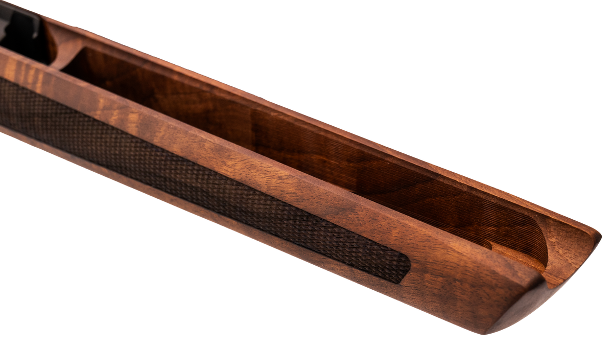 WOOX Hybrid Precision Stock Aluminum/Walnut Fits Remington 700 Short Action - HGW — view 3