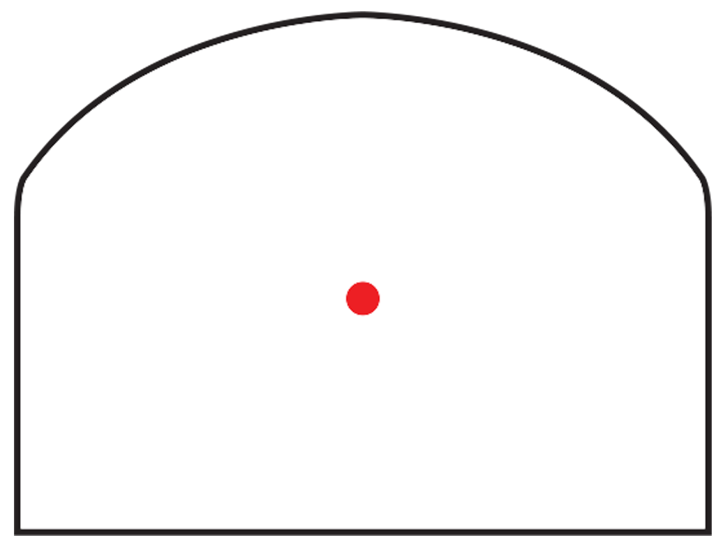 Trijicon RMRcc 1x 3.25 MOA Red Dot Sight - Matte Black - 1.80" — view 3