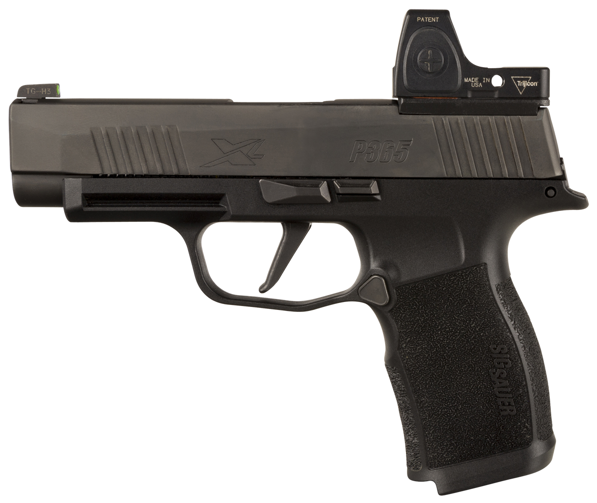 Trijicon AC32096 RMRcc Adapter Plate Matte Black Steel - Sig Sauer P365XL Gen 1 — view 3