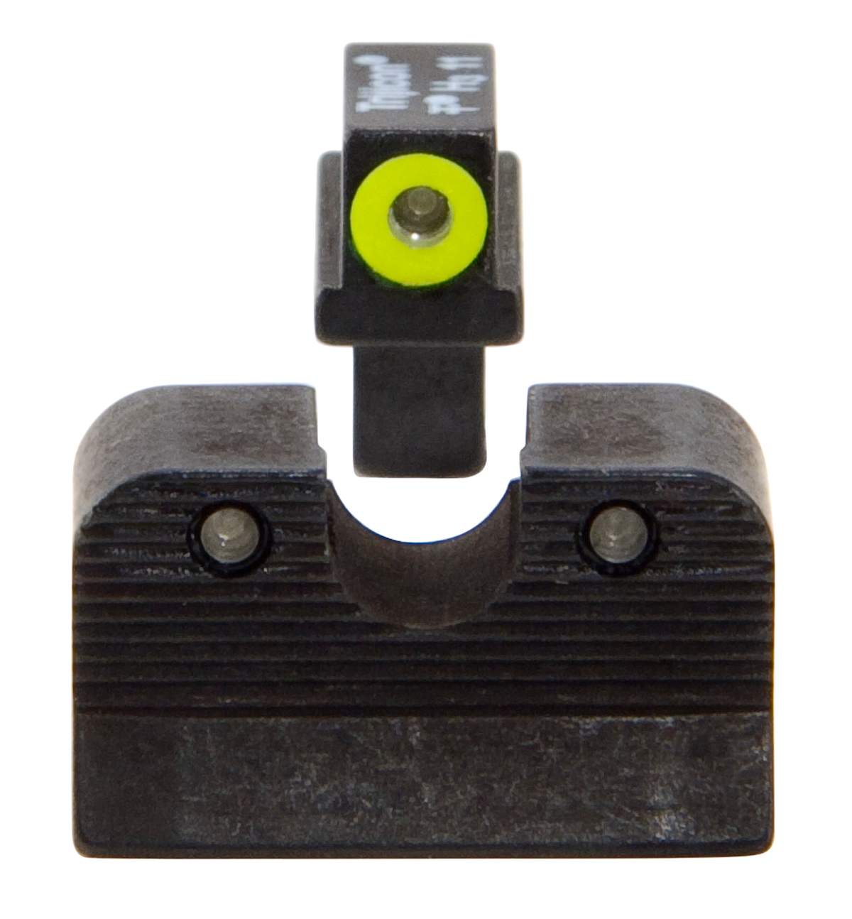 Trijicon HD Night Sights Green Tritium w/Yellow Outline Front / Green Tritium w/Black Outline Rear - Colt 1911 — view 3