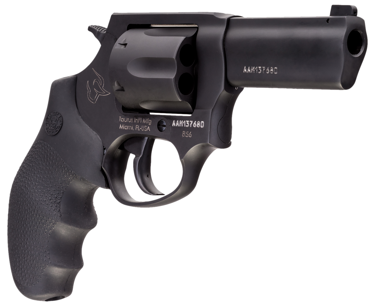Taurus 856 Defender 38 Special +P 3" 6-Shot DA/SA Revolver - Matte Black — view 3