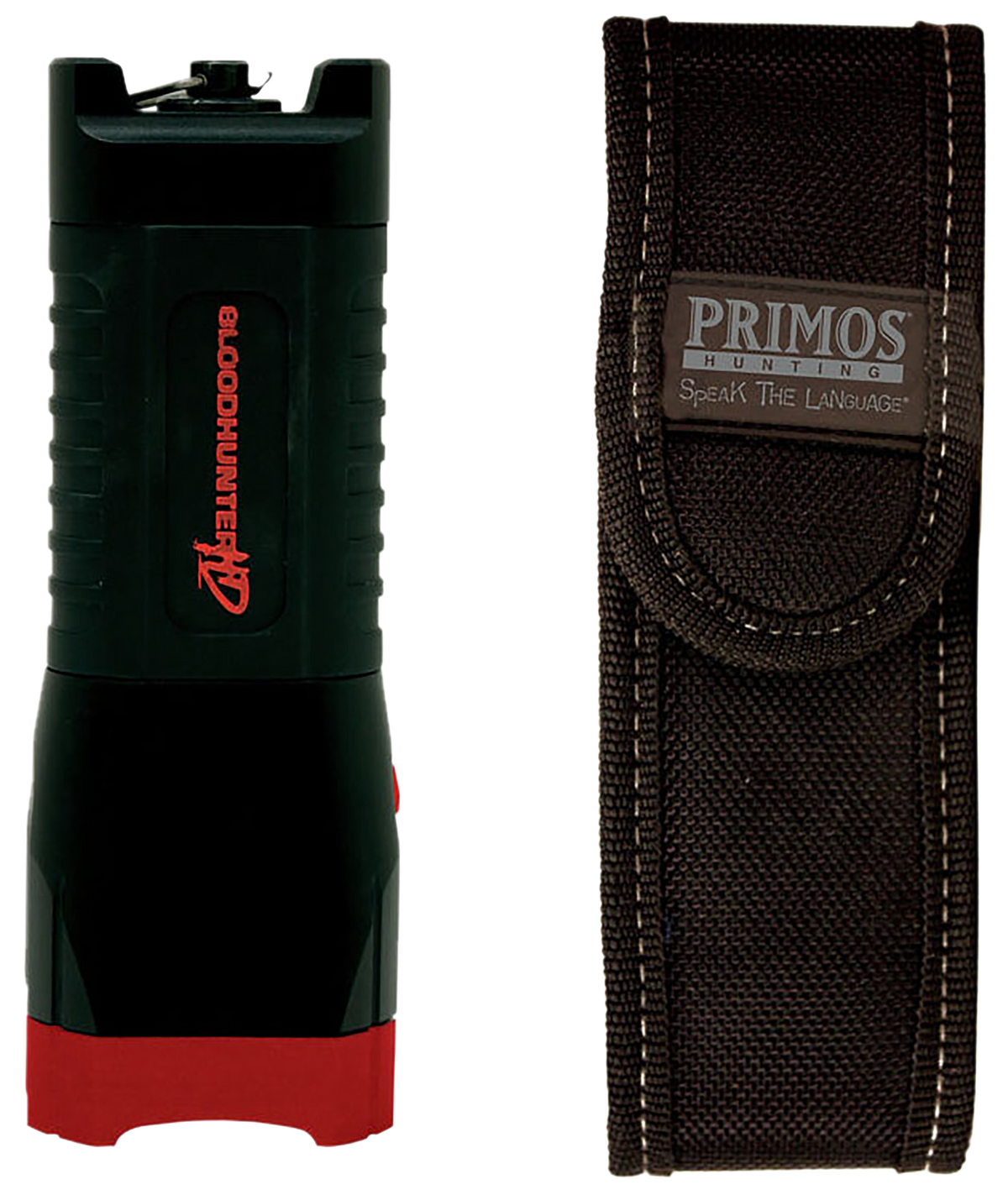 Primos Bloodhunter HD 50/600 Lumens White LED Blood Tracking Flashlight - Black/Red — view 3