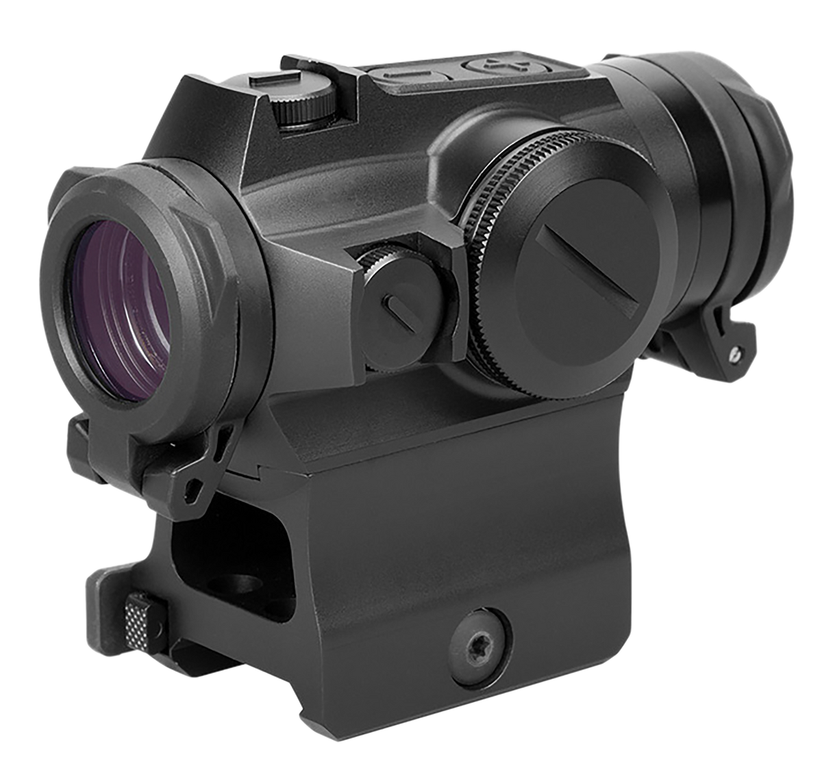 Holosun HS515GM 1x 20mm 2 MOA Red Dot/65 MOA Circle Multi-Reticle Reflex Sight - Black Anodized — view 3