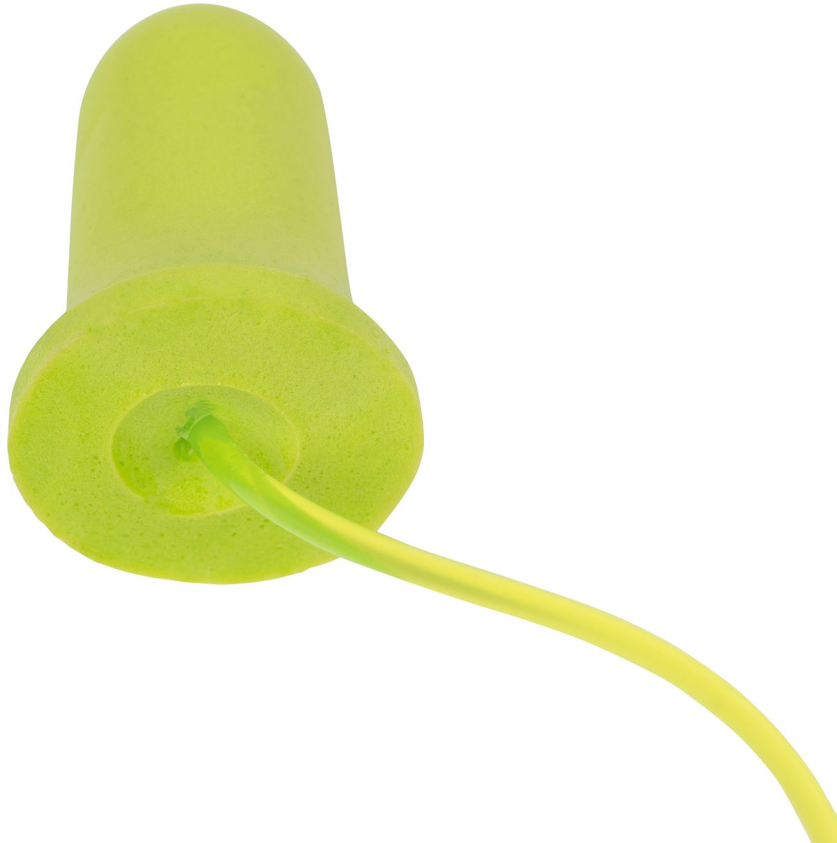 Allen ULTRX 4119 Tethered Tapered Foam Ear Plugs 32 dB Yellow / Lime Green 5 Pair — view 3