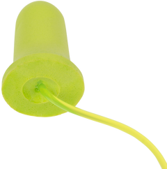 Allen ULTRX 4119 Tethered Tapered Foam Ear Plugs 32 dB Yellow / Lime Green 5 Pair — view 3
