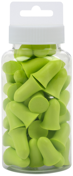 Allen 4131 ULTRX Tapered Foam Ear Plugs 32 dB Lime Green 25 Pair — view 3