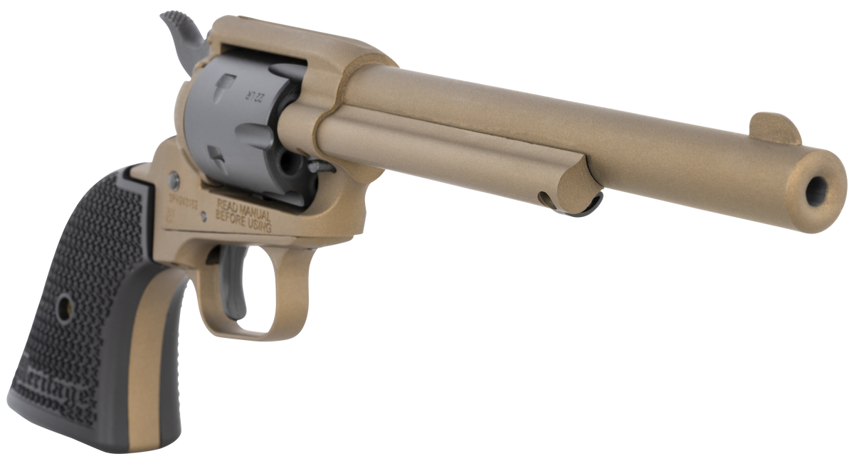 Heritage Mfg Rough Rider 22 LR 6.5" 6-Shot SAO Revolver - Burnt Bronze Cerakote — view 3