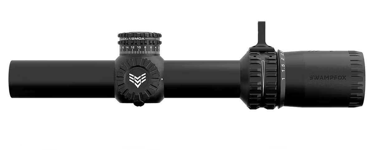 Swampfox Optics Arrowhead 1-10x24mm 30mm Tube LPVO Scope - Guerrilla Dot MIL Red Reticle — view 3