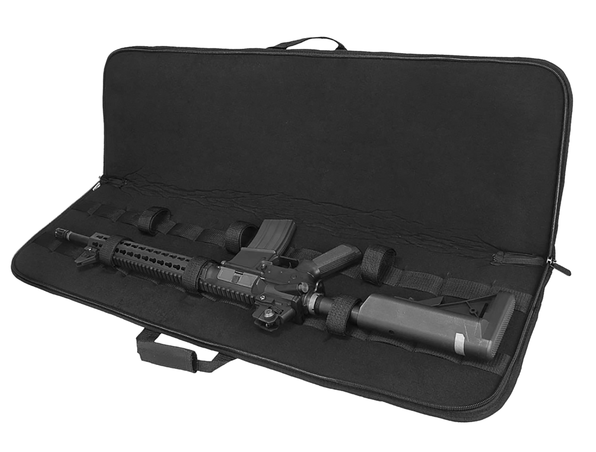 NcStar Deluxe Rifle Case 42" Black 600D Polyester — view 3