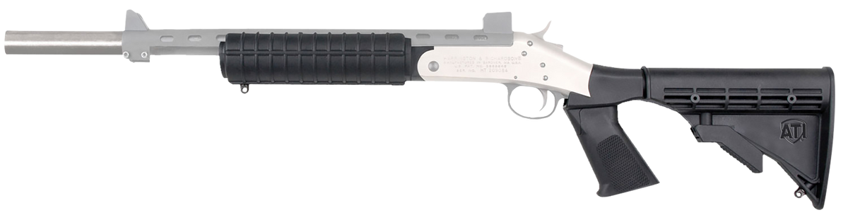 Advanced Technology HRN4100 Shotforce Stock & Forend Package Pistol Grip 6-Position Collapsible Black Synthetic for H&R / NEF — view 3
