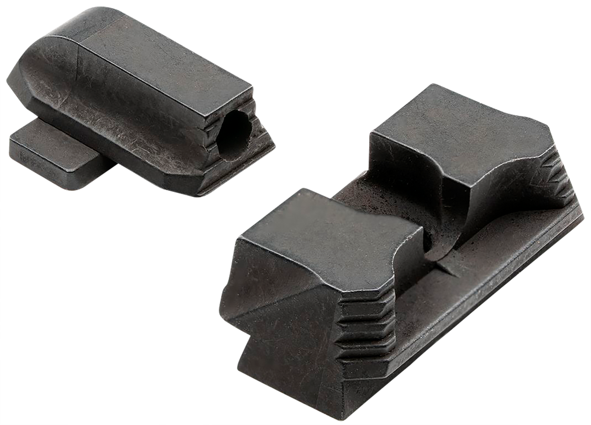 Strike Industries Strike Iron Sights Sig P320 Standard Height Black Front & Rear Set — view 3