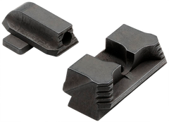 Strike Industries Strike Iron Sights Sig P320 Standard Height Black Front & Rear Set — view 3