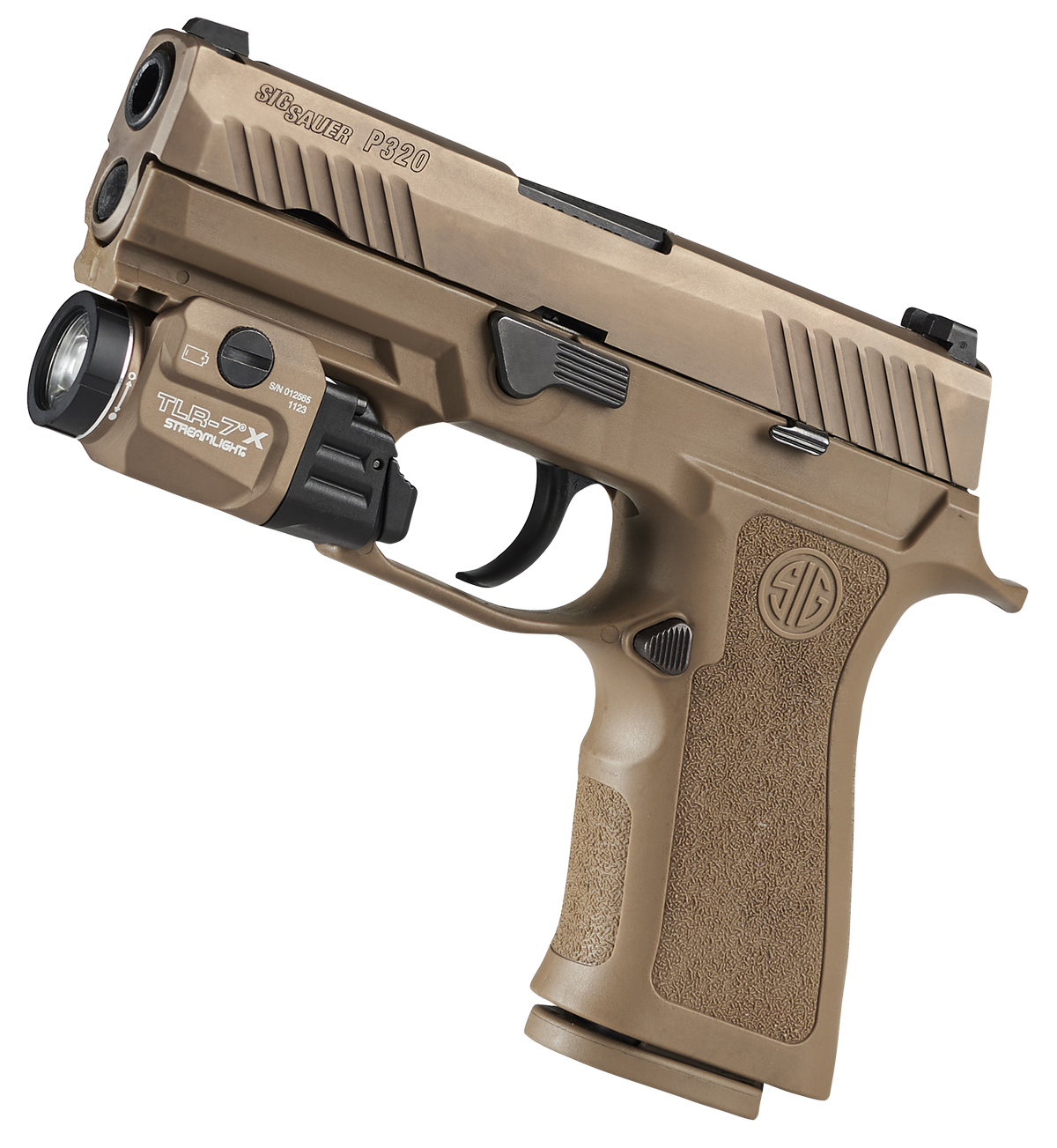 Streamlight 69429 TLR-7X 500 Lumens White LED Weapon Light - Flat Dark Earth — view 3