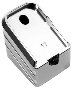 Cross Armory +0 Magazine Extension Fits Glock 19/23/32 Gen 1-5 Silver Aluminum — view 3