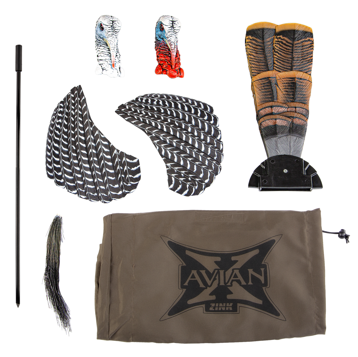 Avian X HDR Strutter Turkey Decoy - Multi-Color — view 3
