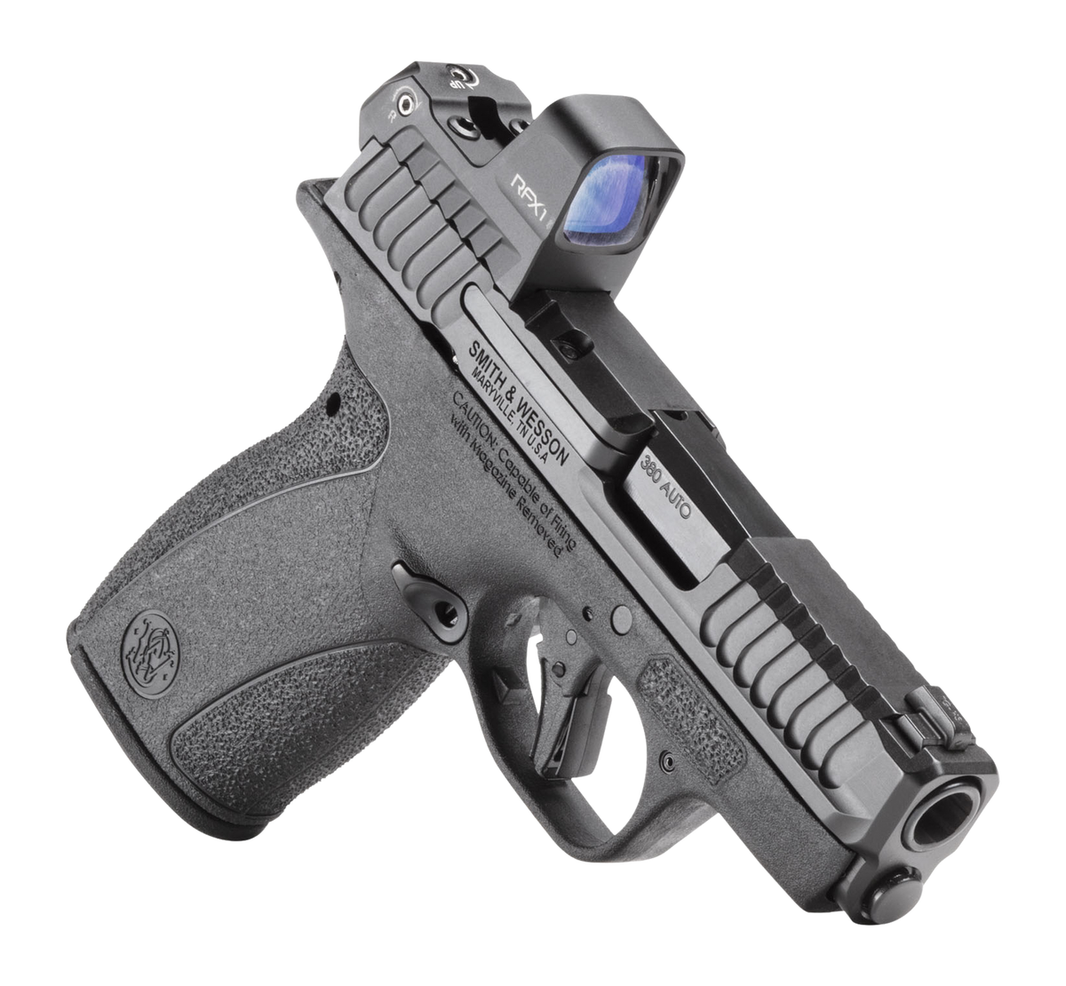 Smith & Wesson Bodyguard 2.0 .380 ACP 2.75" 12+1 Semi-Auto Micro-Compact Pistol w/Viridian RFX1 Green Dot — view 3