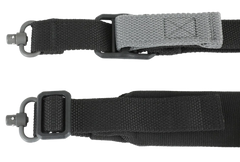 Blue Force Gear Vickers Push Button Sling 1.25" Black Cordura Padded — view 3