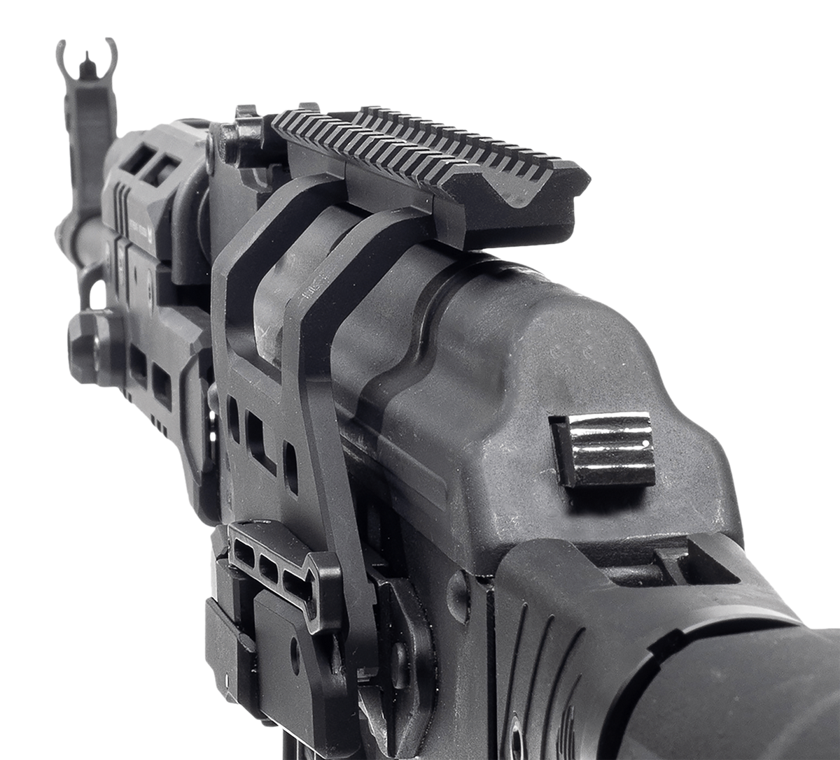 Leapers UTG Accu-Sync AK QR Side Mount 6.69" Matte Black Aluminum — view 3
