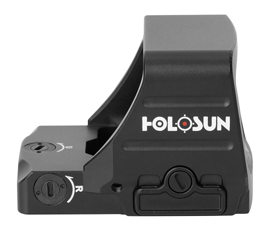 Holosun HE407COMP-GR-6 1x 1.1x0.87" 6 MOA Green Dot Reflex Sight - Black Anodized — view 3