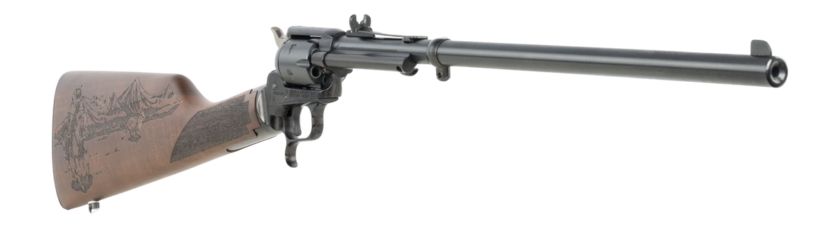 Heritage Mfg Rough Rider Rancher 22 LR 16.12" 6-Rd SAO Rifle - Walnut Stock — view 3