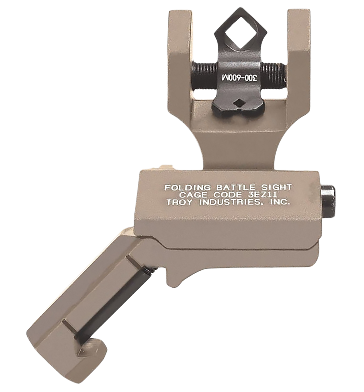 Troy Industries 45 Degree Offset BattleSight Set M4 Front & Dioptic Rear - FDE — view 3