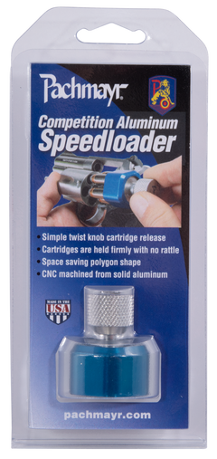 Pachmayr 02650 Competition Speedloader Aluminum Blue for S&W J Frame 5-Rd — view 3