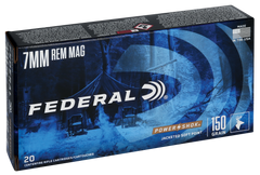 Federal 7RA Power-Shok  7mmRemMag 150gr Jacketed Soft Point 20 Per Box/10 Case — view 3