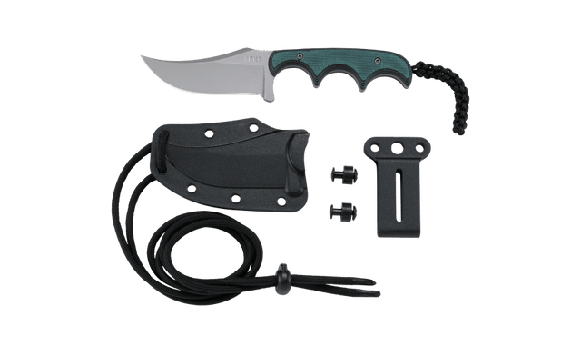 Columbia River CRKT 2379C Minimalist Persian 2.76" Fixed Plain Edge 8Cr13MoV Green Handle — view 3