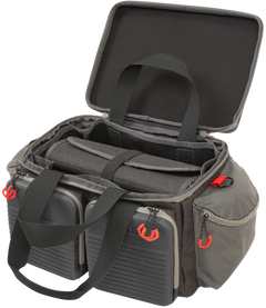 Allen 8325 Competitor Premium Molded Lockable Range Bag Gray w/Internal Tote & Fold-Up Gun Mat — view 3